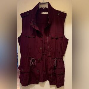 Maroon Vest